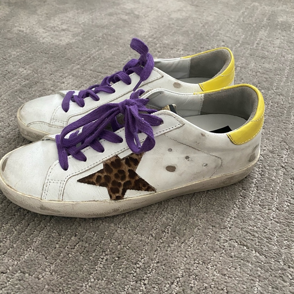 Golden Goose Superstar Leather Sneakers NWT